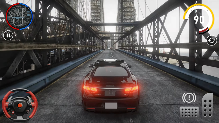 汽车驾驶学校模拟器3D：城市赛车游戏游戏截图