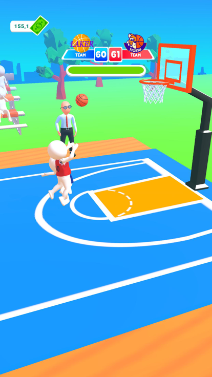 Basketball Court Player游戏截图