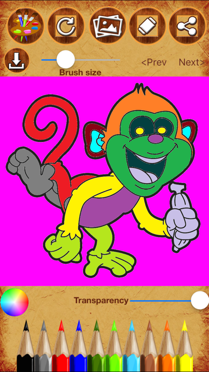 Toddler Drawing pad游戏截图