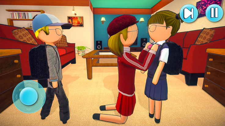 火柴人 新生 保姆 3D游戏截图
