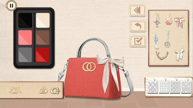 一起来咕卡-安静书贴纸diy游戏截图