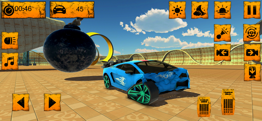 Mega Car Crash Stunt Master游戏截图