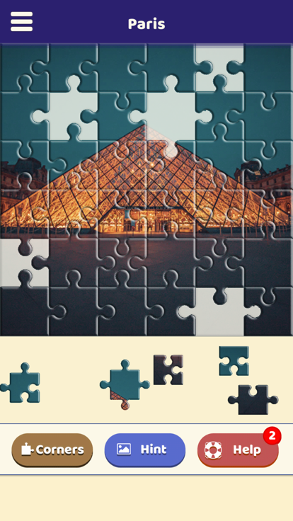 Paris Sightseeing Puzzle游戏截图