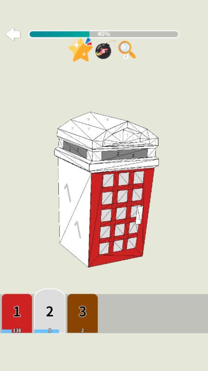 数字填色数字涂色艺术填色绘画3D游戏截图