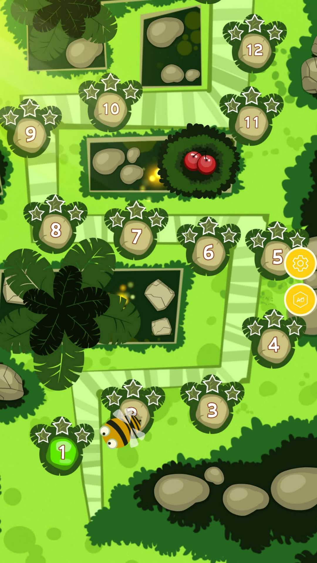 贪吃苹果的蛇游戏截图