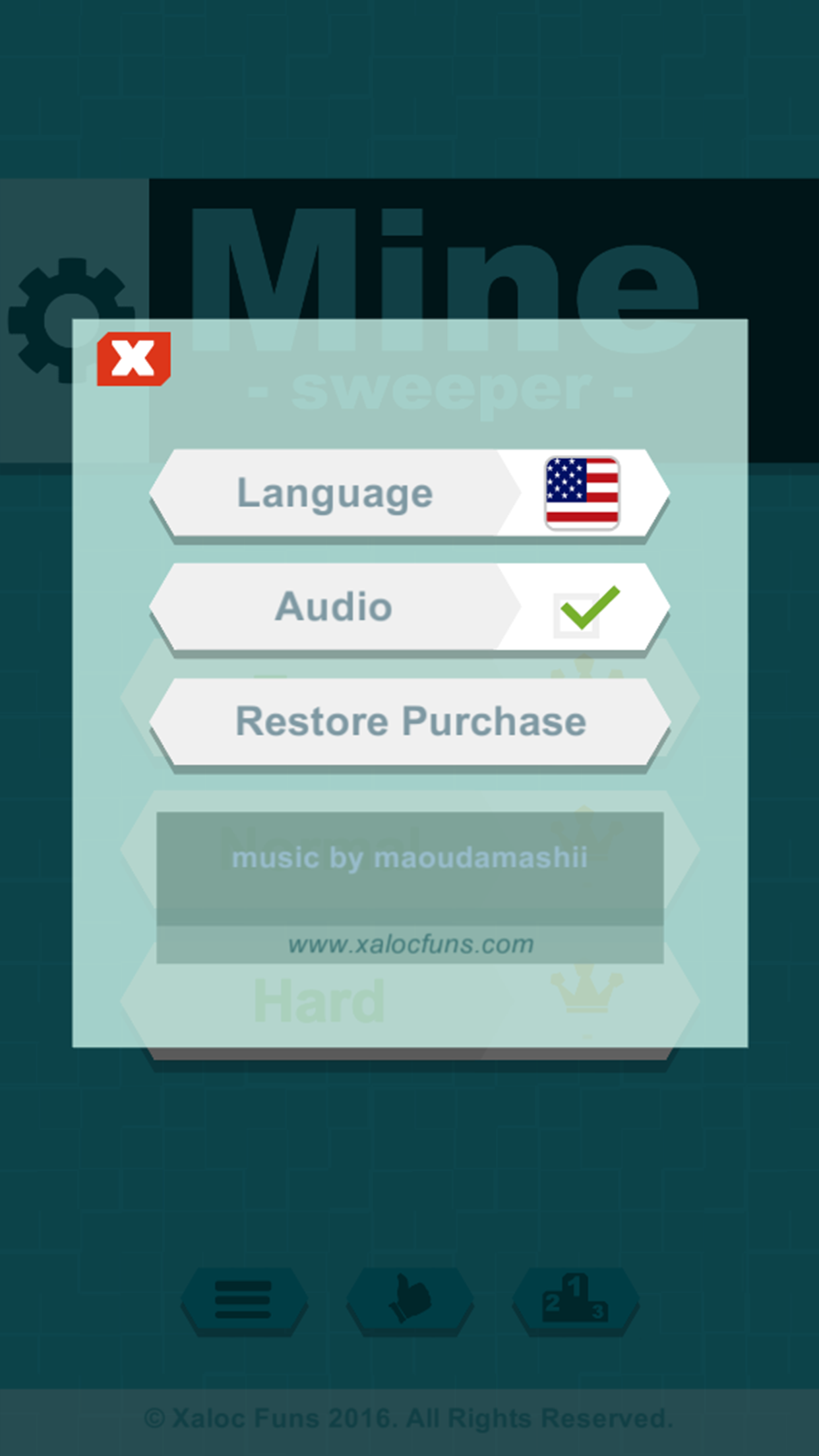 超清新扫雷 - Xaloc's Minesweeper游戏截图