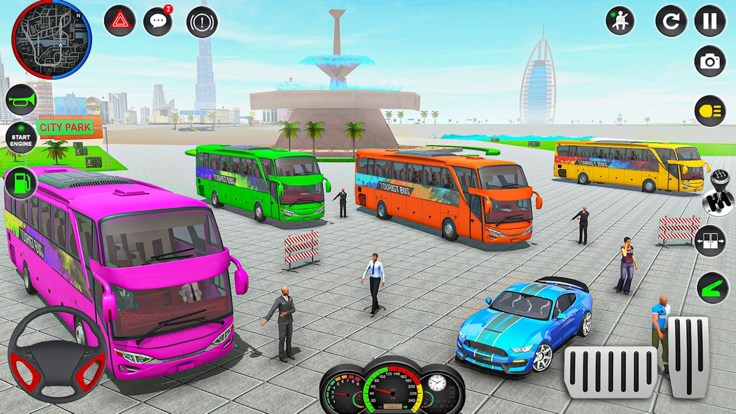 Coach City Bus Simulator Games游戏截图