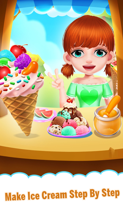 Yummy Ice Cream Making Shop游戏截图