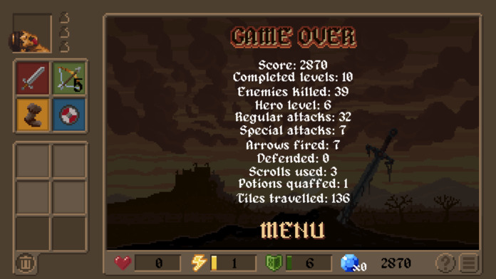 Rogue Knight: Infested Lands游戏截图