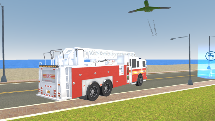 FirefighterGamesFireTruck游戏截图