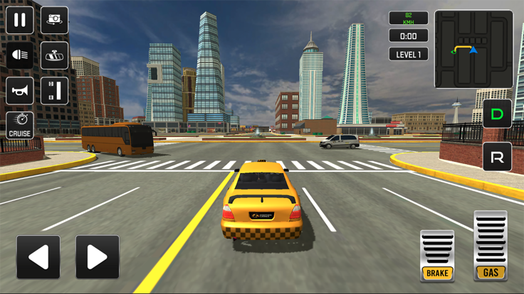 City Taxi Driver - Taxi Games游戏截图