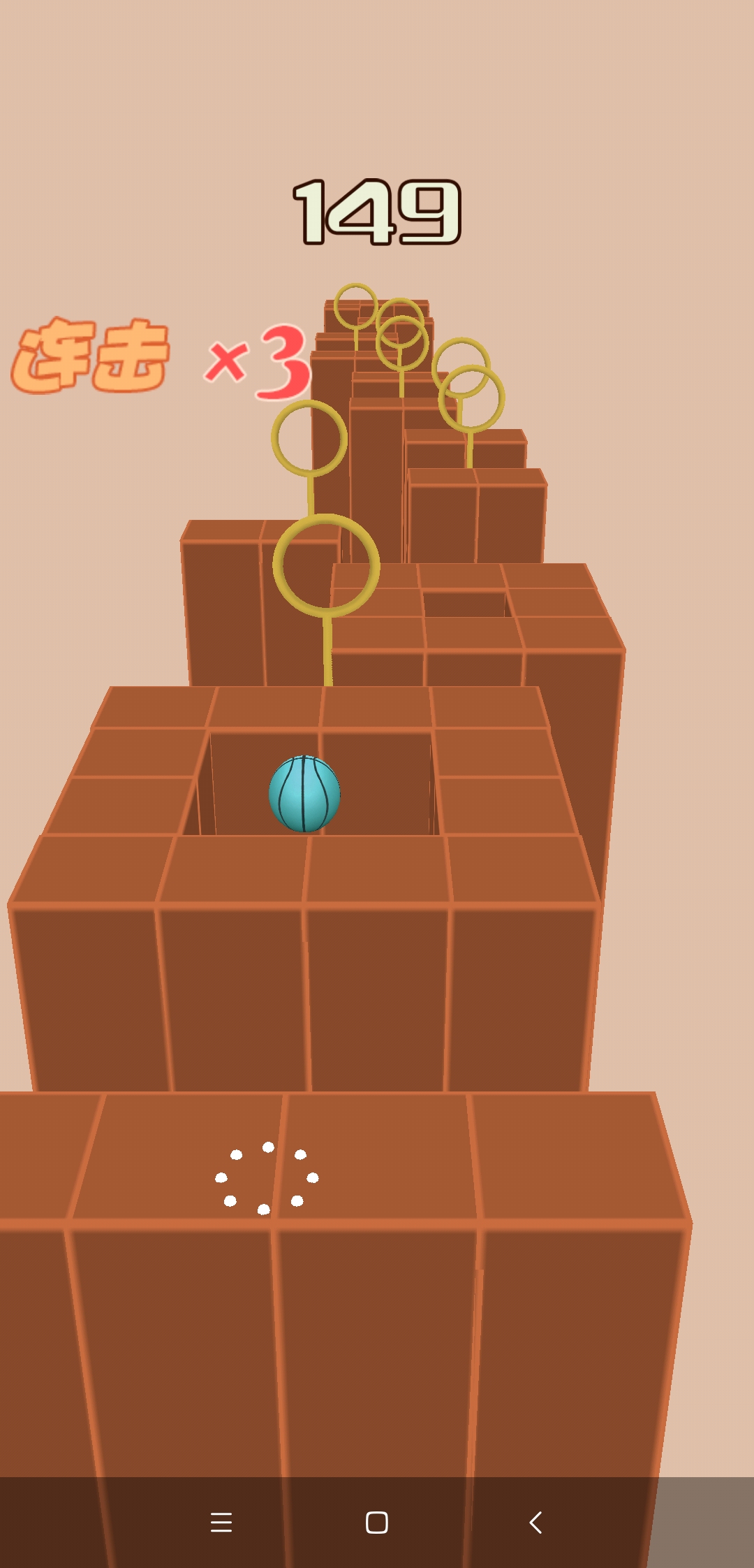 穿越球球游戏截图