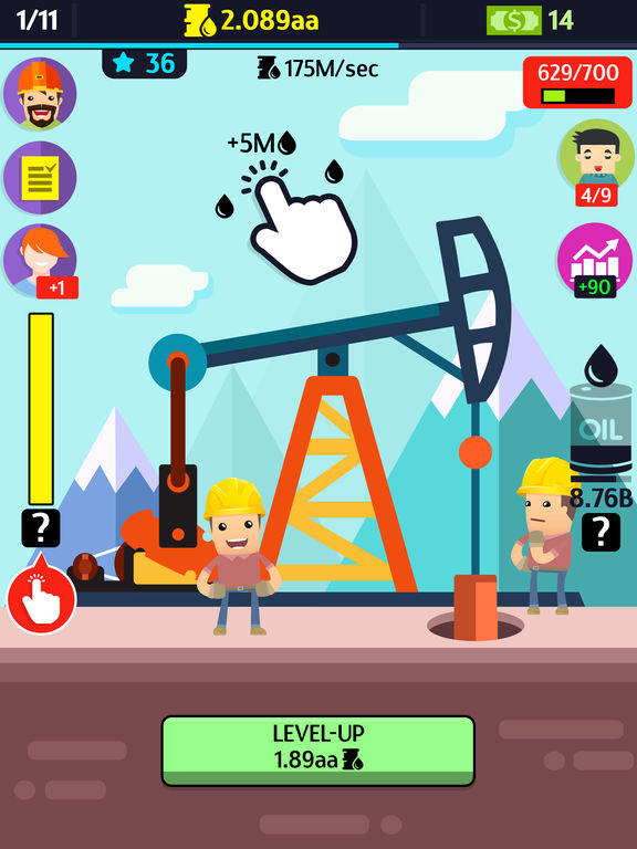 Oil, Inc. - Idle Clicker Game游戏截图