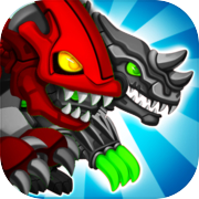 Dino Robot Wars: City Driving and Shooting Game