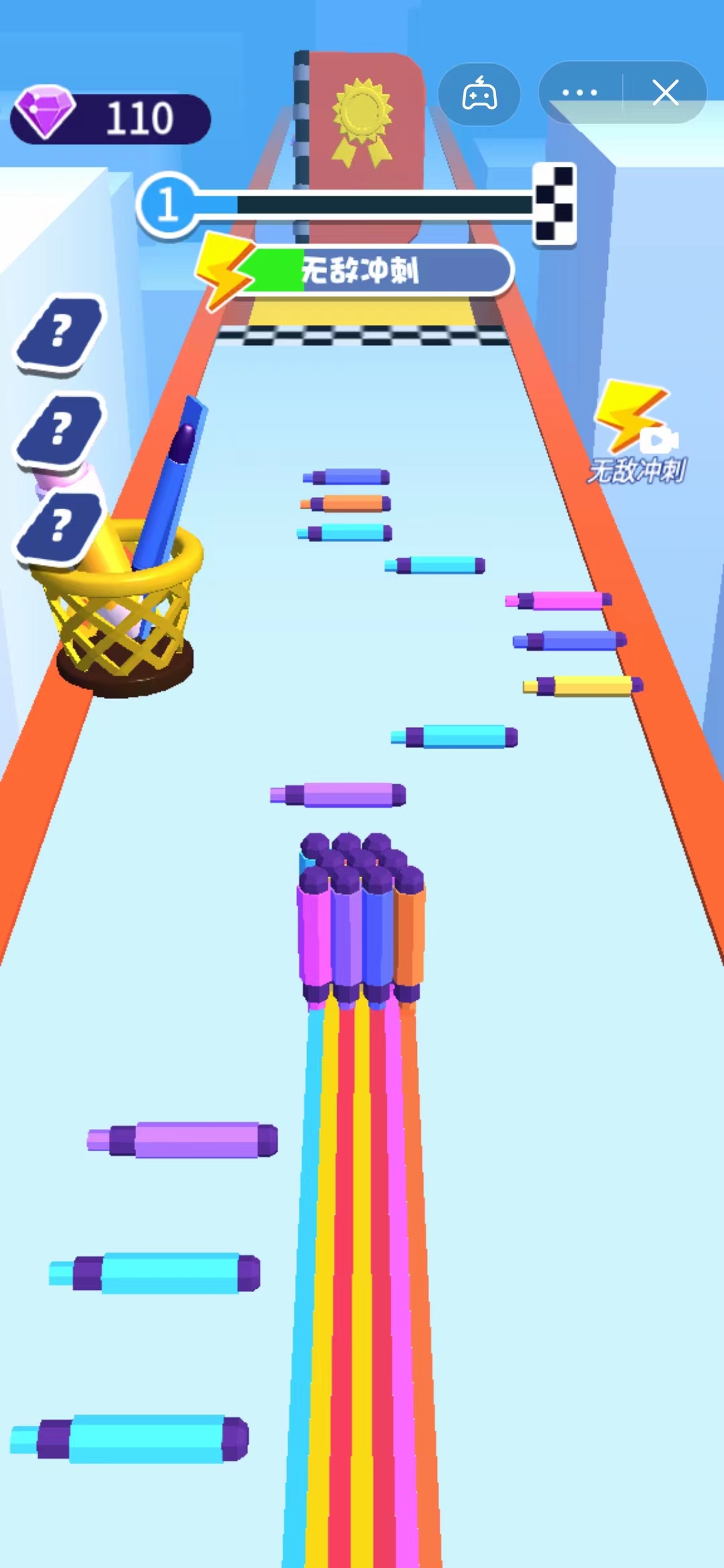 奔跑吧水彩笔游戏截图