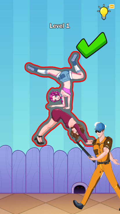 Pose Master: Naughty Puzzle游戏截图