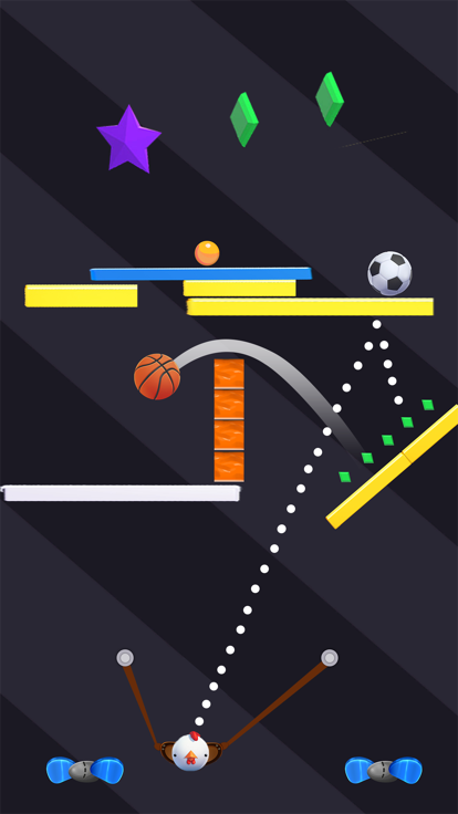 Color Fruit Bump.io: Twist Hit游戏截图