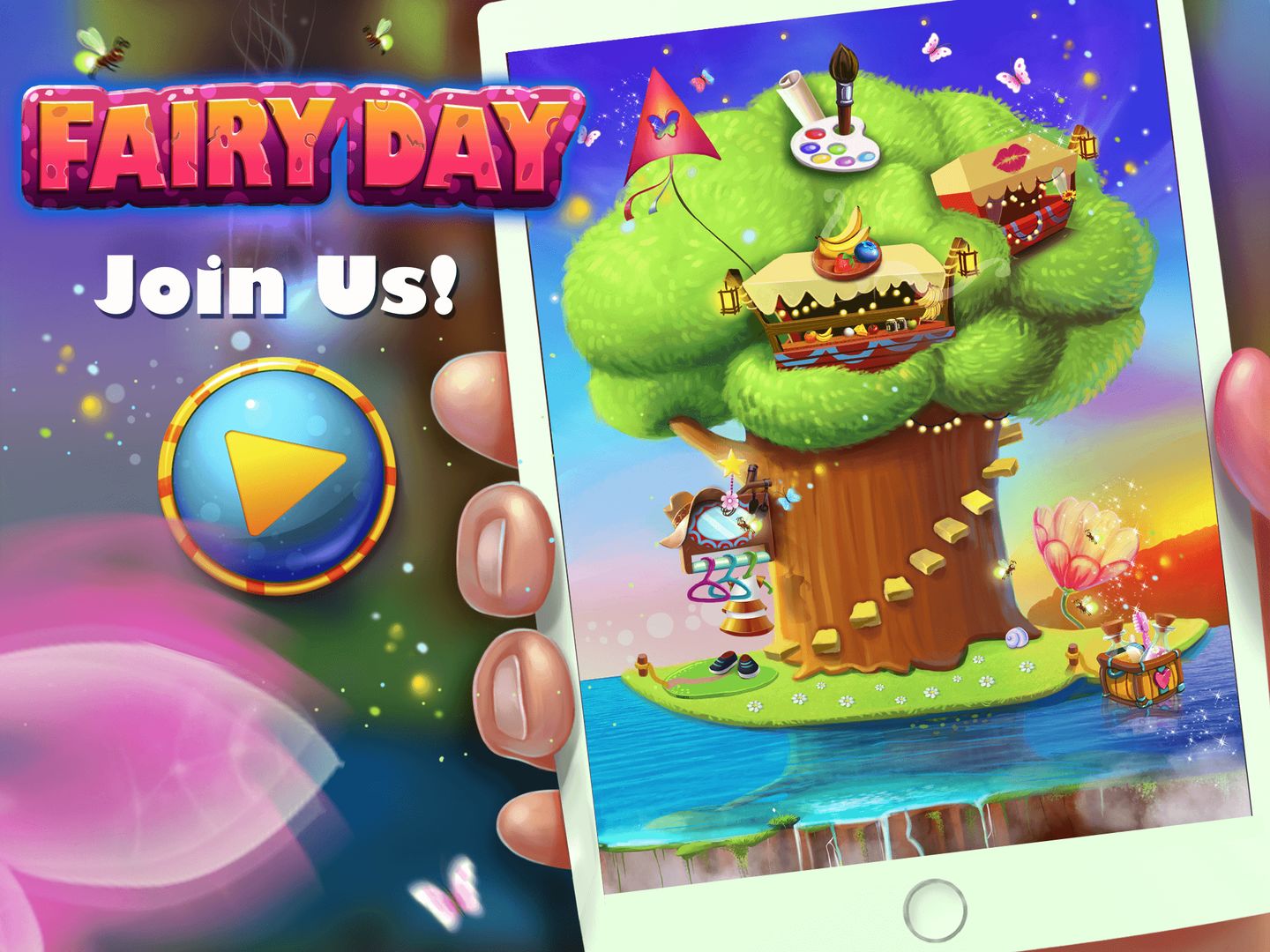 Screenshot of Fairy Day Dress Up & Care