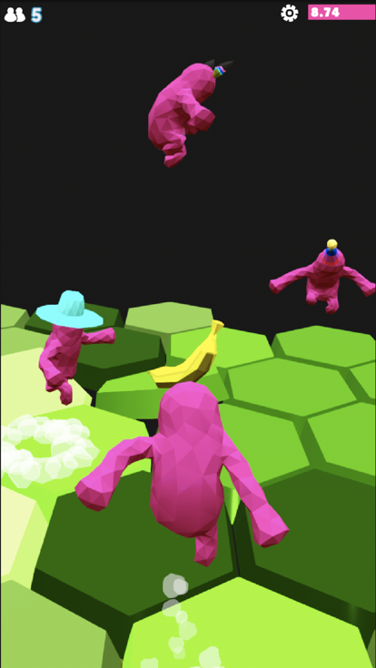 Foil Guys: HoneyComb Hideout游戏截图