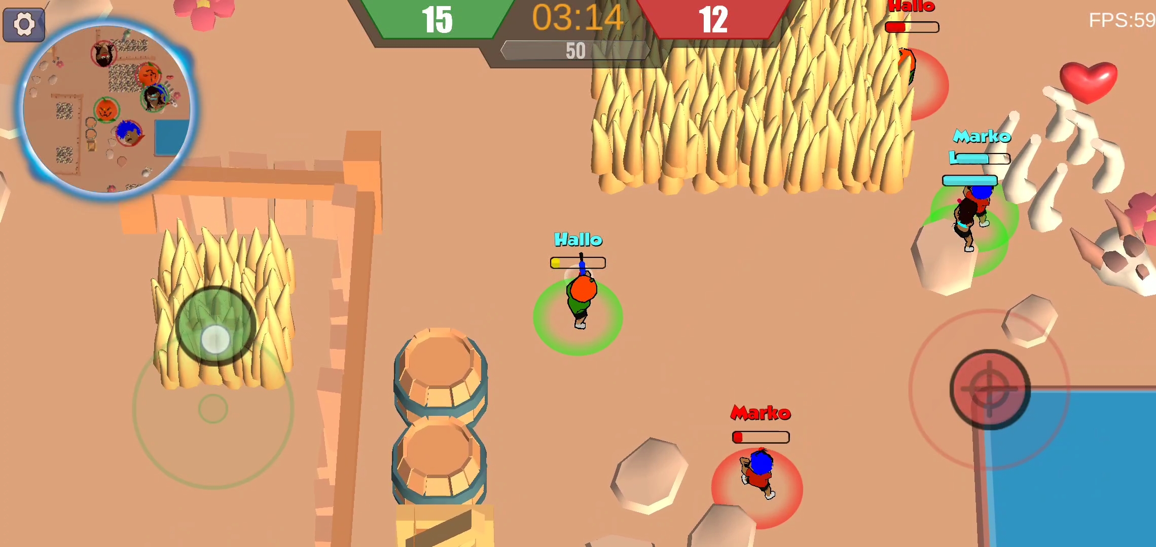 枪战射击大作战游戏截图