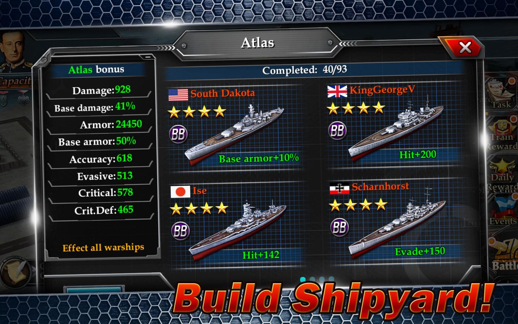 Screenshot of World Warfare: Armada