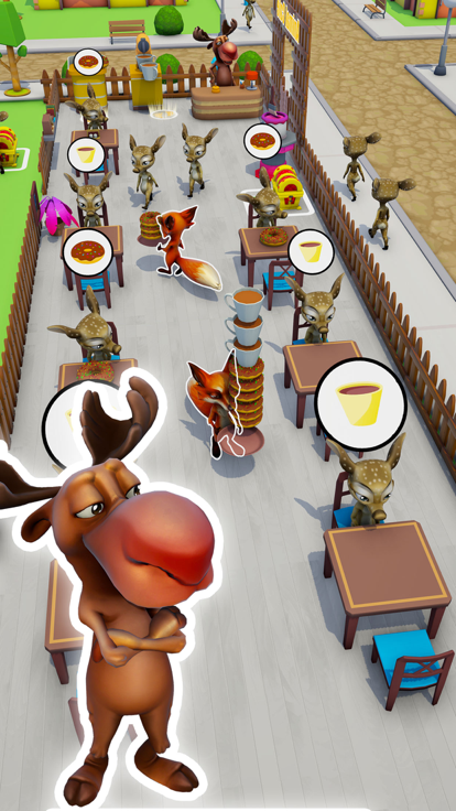 Animal Cafe Cooking Game游戏截图