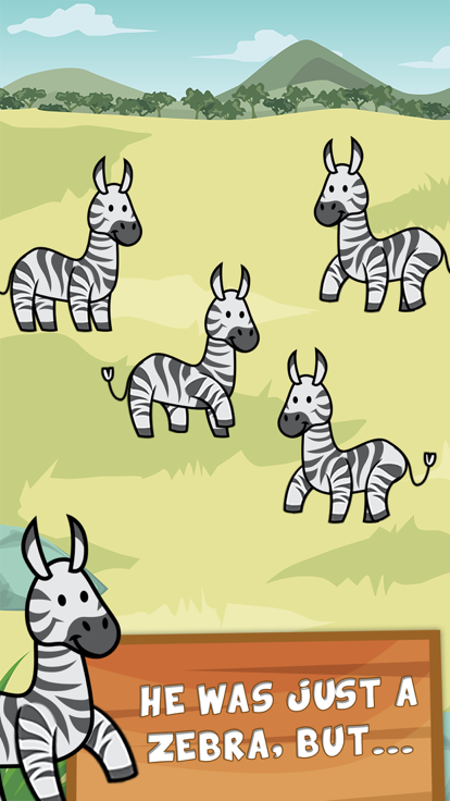 Zebra Evolution - Breed and Evolve Mutant Zebras游戏截图