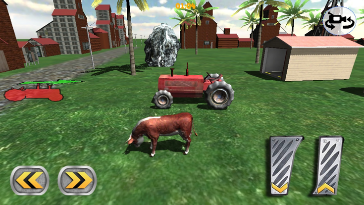 3D Tractor Parking Driving Simulator - Realistic Farm SIM游戏截图