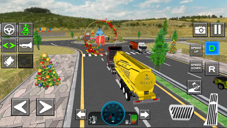 Cargo Truck Game-Euro Truck游戏截图