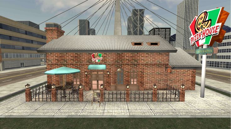 Drone Pizza Delivery游戏截图