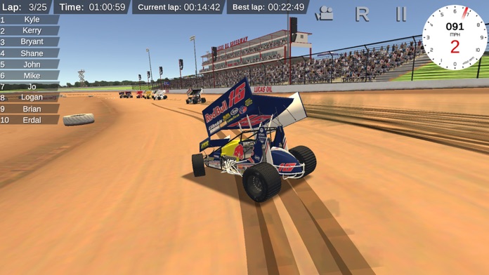 outlaws - sprint car racing 2