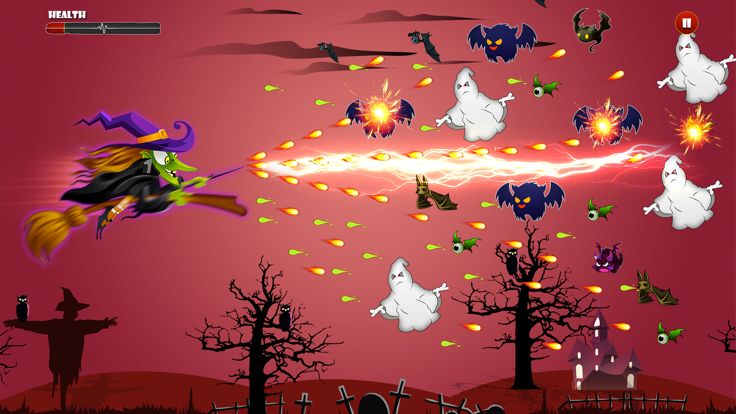 愤怒的女巫在可怕的奔跑游戏截图