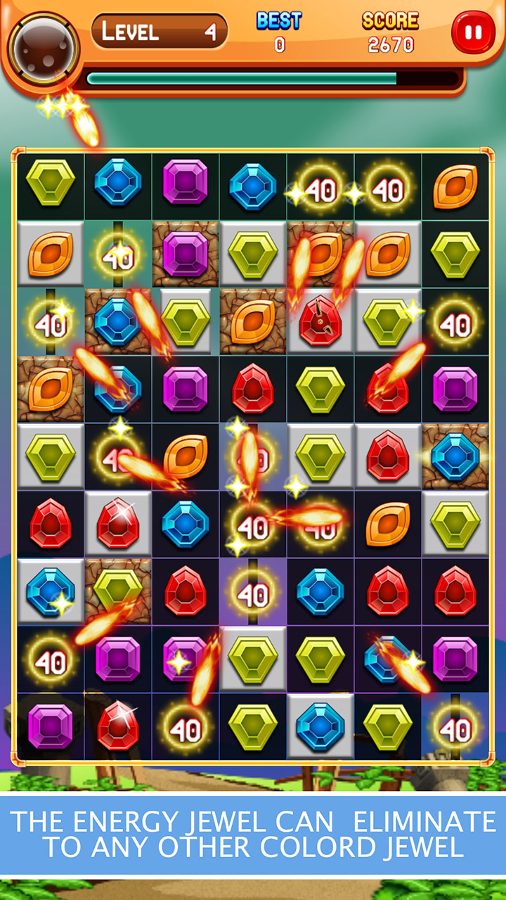 梦幻宝石消除游戏截图