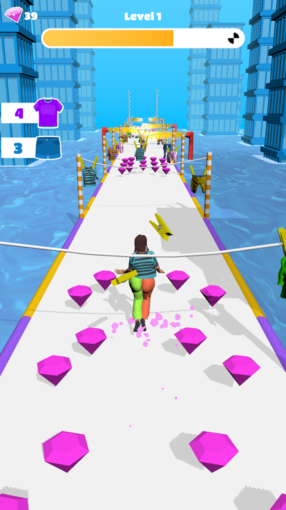 Cloth Run游戏截图