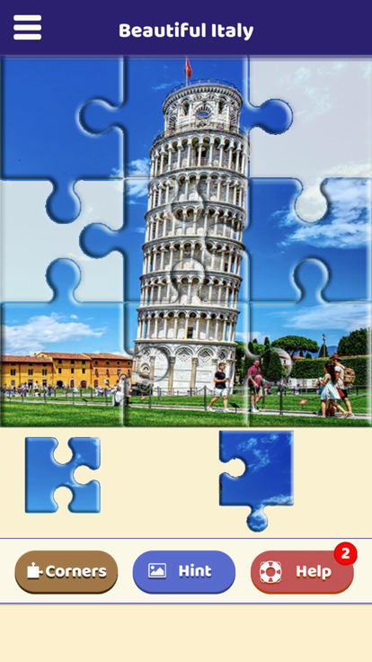 Beautiful Italy Jigsaw Puzzle游戏截图
