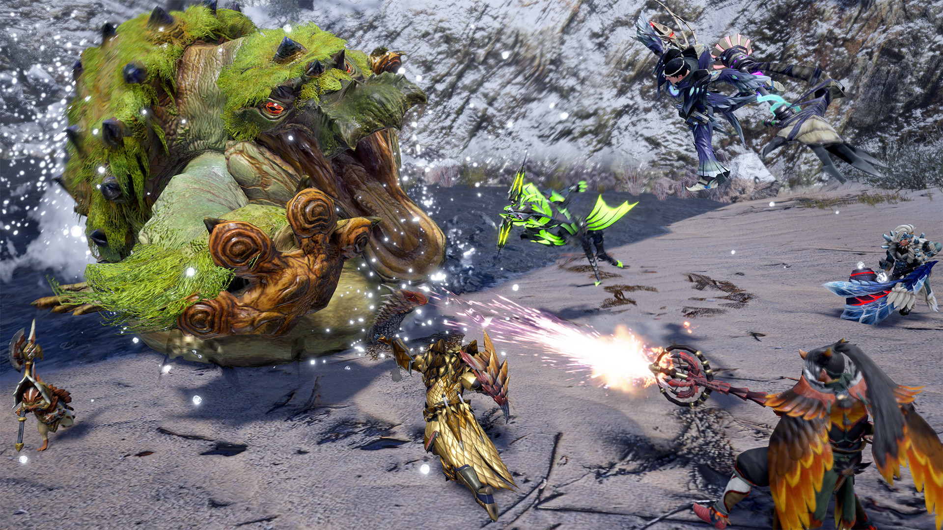 MONSTER HUNTER RISE: SUNBREAK DEMO游戏截图