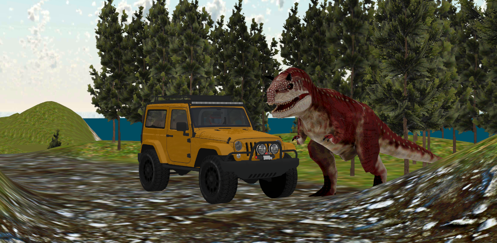 恐龙吉普驾驶区sim游戏截图