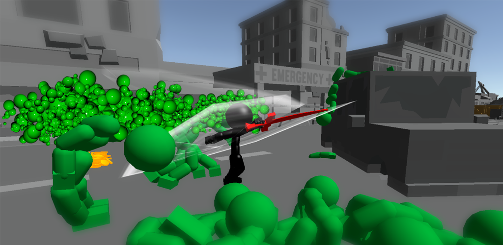 Stickman Killing Zombie 3D游戏截图