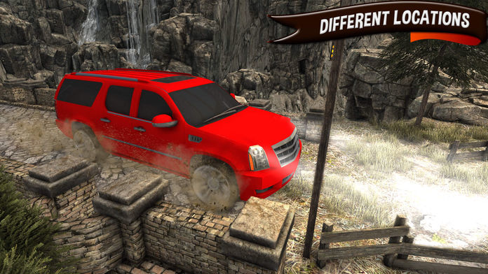 4 × 4 越野凯雷德驾驶-豪华模拟器 3D游戏截图