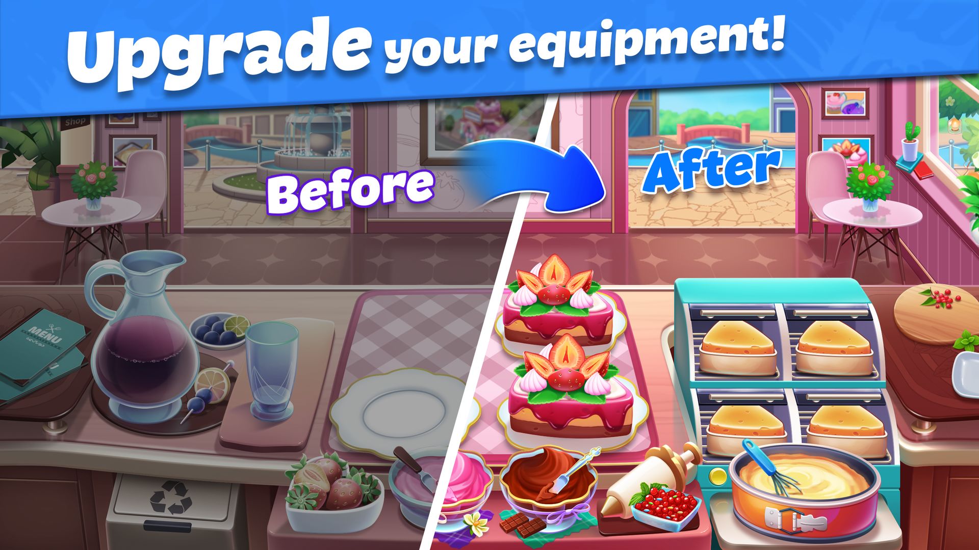 Screenshot of Food Voyage: New Free Cooking Games Madness 2021