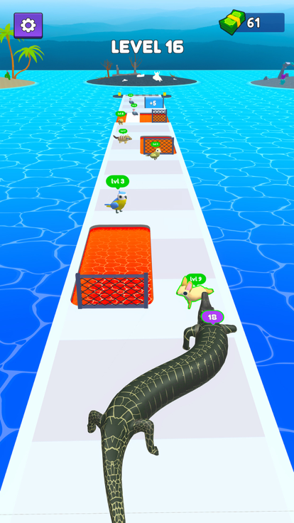 MonsterAlligatorAttack游戏截图