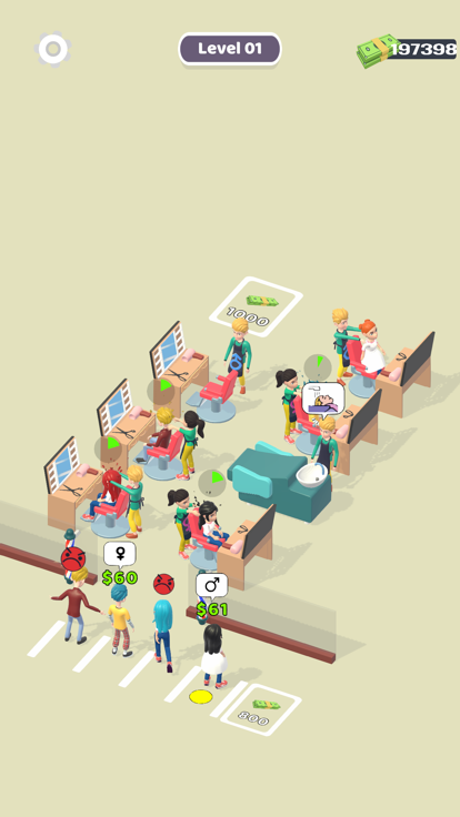 Salon Management 3D游戏截图