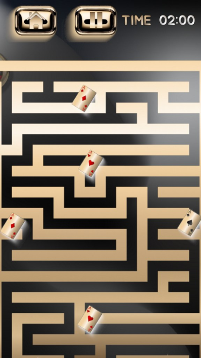 Escape Gold Labyrinth游戏截图