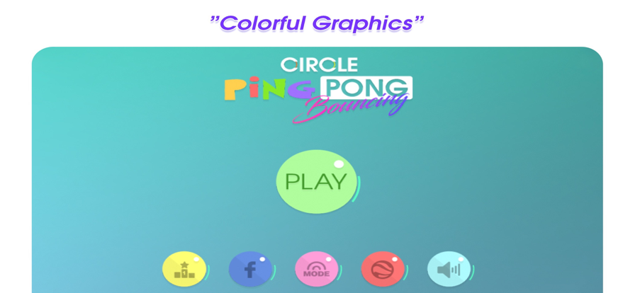 Circle Ping Pong Bouncing游戏截图