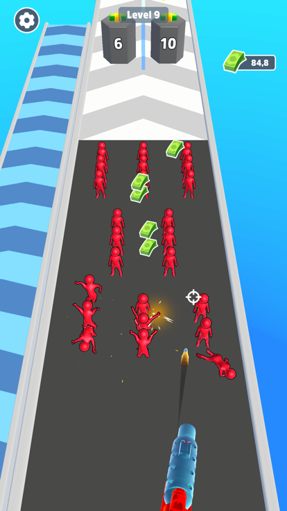 Bullet Attack Run游戏截图