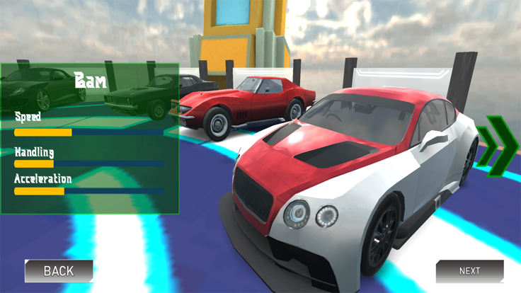Mega Ramp GT 汽车特技 3D游戏截图