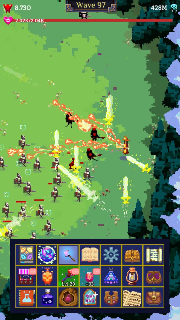 Screenshot of Tap Wizard 2: Idle Magic Quest