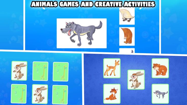 EduLand - Animals Learning Activities游戏截图