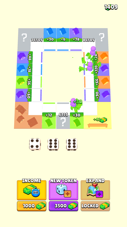 Dice World Cycle游戏截图