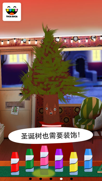 Toca Hair Salon - Christmas游戏截图